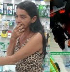 Mulher é flagrada tentando furtar a mesma loja duas vezes em menos de uma semana em Capanema.