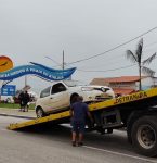 VEICULO USADO EM MANOBRAS RADICAIS NO ATALAIA á‰ APREENDIDO PELO DETRAN.