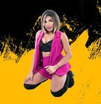 Thays Neves é uma das vozes que embalaram o festival da pororoca que é um dos mais conhecidos do estado.