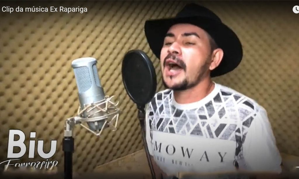 Biu forrozeiro lança vá­deo clip da música â€œEx raparigaâ€ no YouTube.