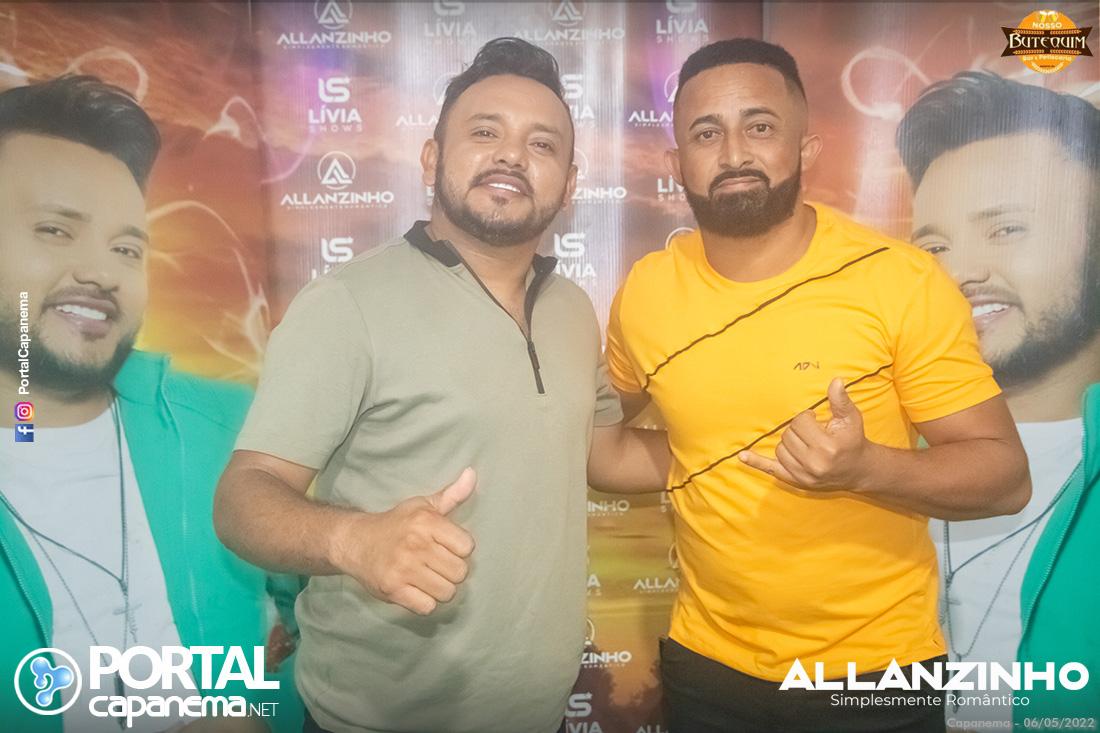Grande show de Allanzinho no Nosso Botequim em Bonito