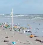 Salinas fica completamente imunda após fim de semana