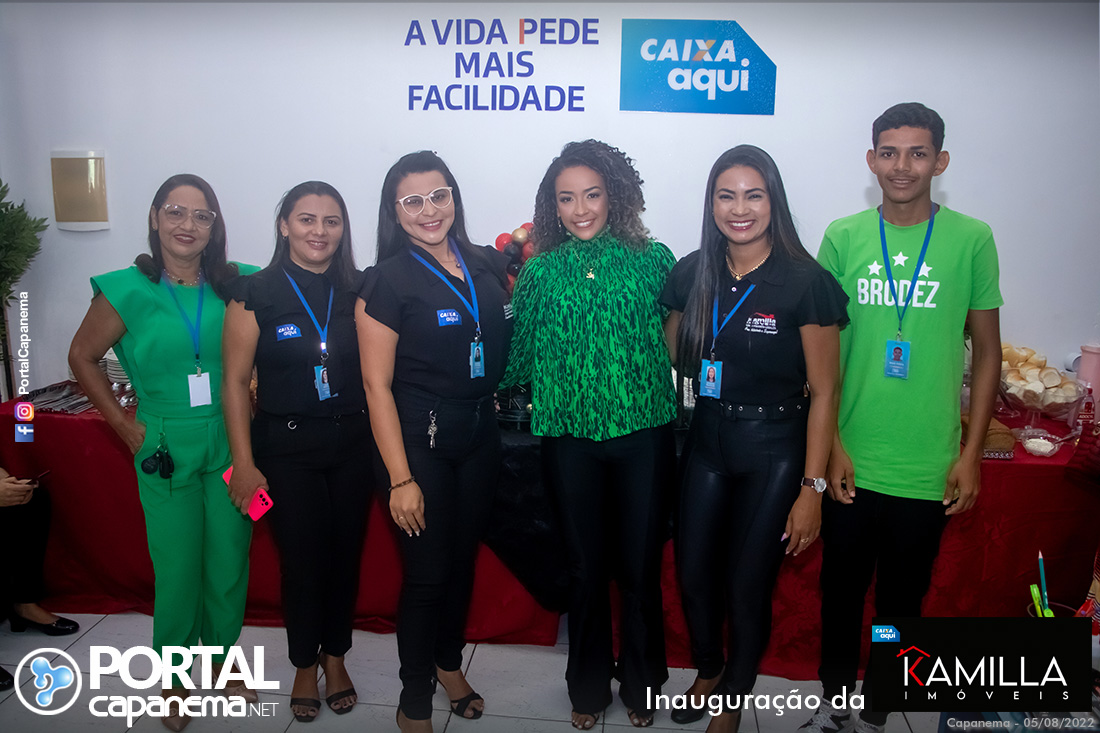 Inauguração da Loja Kamilla Imóveis em Capanema