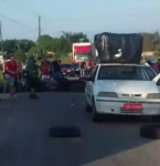 Manifestação interdita a BR-308, em Tracuateua, nesta segunda (12)