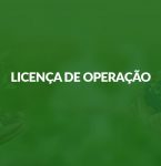 Licença de Operação: atividade comércio varejista de armas e munições.