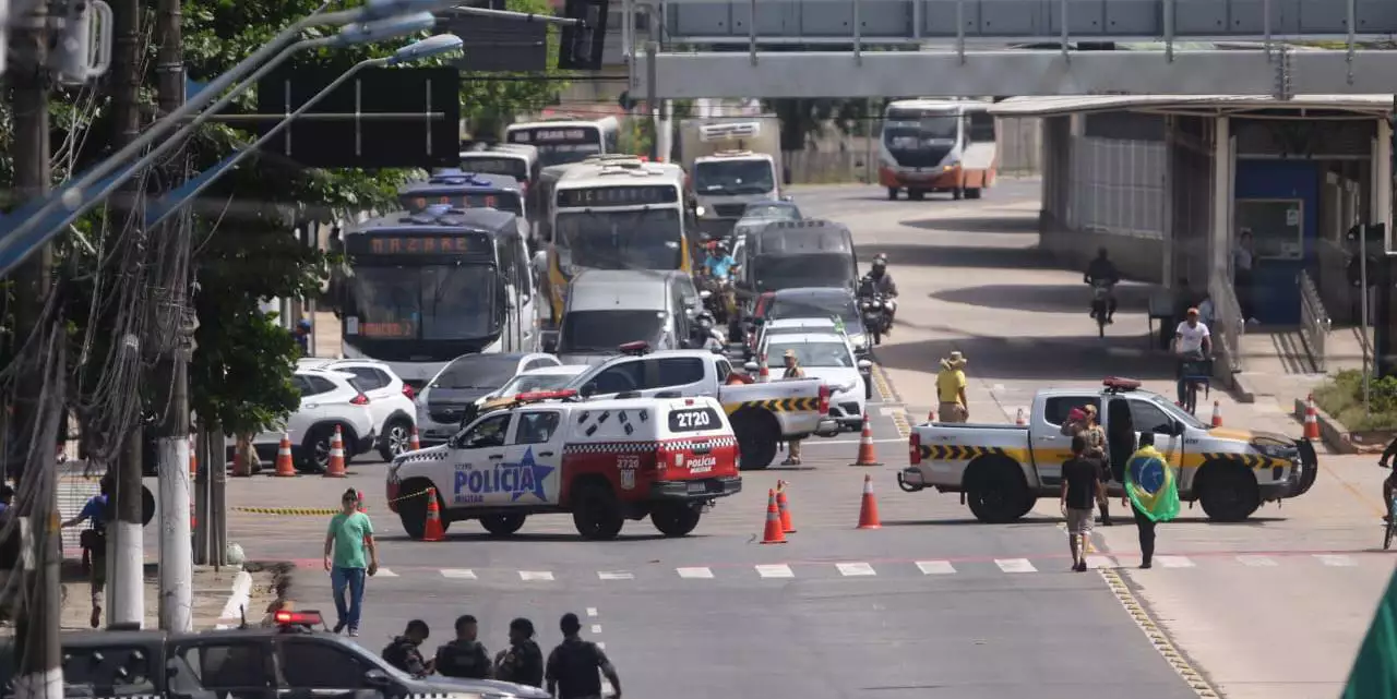 Trecho da BR 316 é liberado, mas Almirante Barroso segue parcialmente bloqueada