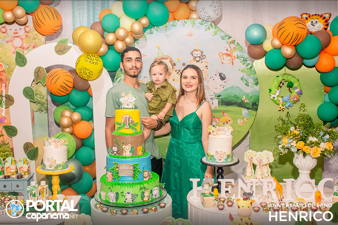 Aniversário de 1 aninho do pequeno Henrico