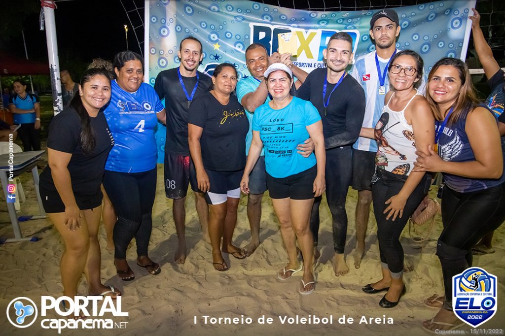 I Torneio de Voleibol de Areia do Grupo ELO em Capanema.