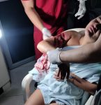 Mulher fica gravemente ferida após ser atacada por pitbull