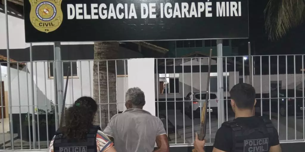 Polícia Civil prende ‘Perneta’ por suspeita do crime de estupro de vulnerável em Igarapé-Miri