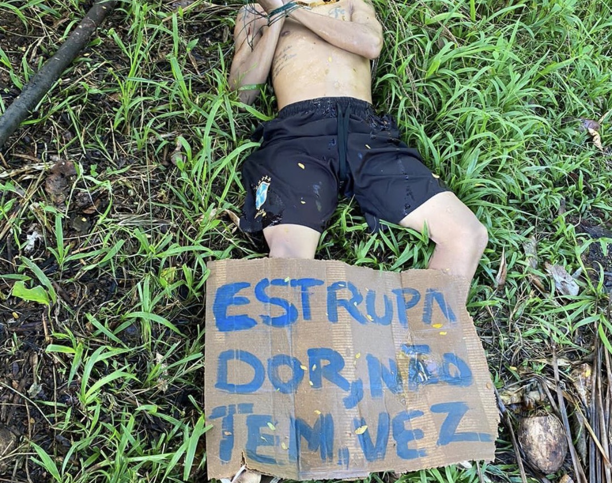 Homem é encontrado morto com as mãos amarradas