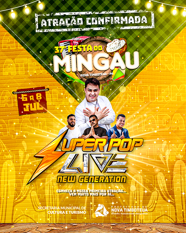 Super Pop live no 37º Festa do Mingau de Nova Timboteua.