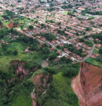 Policial é resgatado após cair em cratera de 80 metros no Maranhão