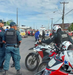 Sargento da PM morre em acidente de trânsito na Augusto Montenegro