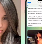 Influenciadora lança versão de si mesma em IA para ‘namorar’ seguidores; entenda