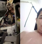 Motorista de micro-ônibus morre após bater em uma carreta