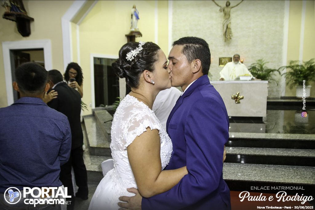 Enlace Matrimonial de Paula e Rodrigo em Nova Timboteua