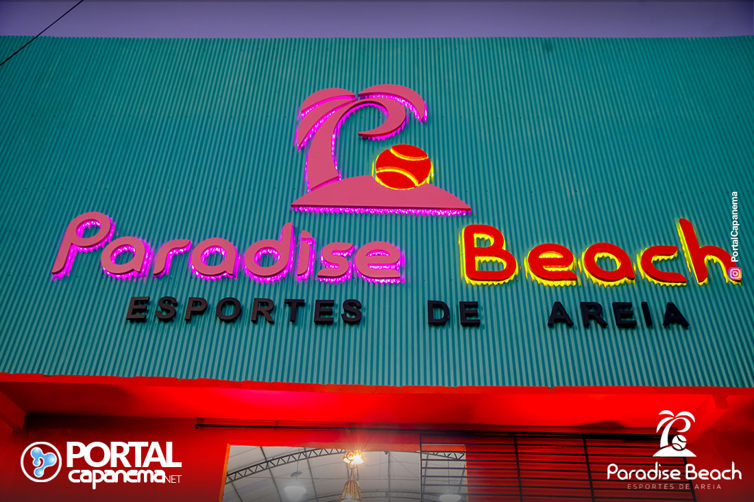 Inaugurada em Capanema a Paradise Beach esportes de Areia