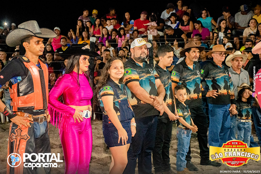 Abertura do XIX Festa de Rodeio da Chácara São Francisco em Bonito