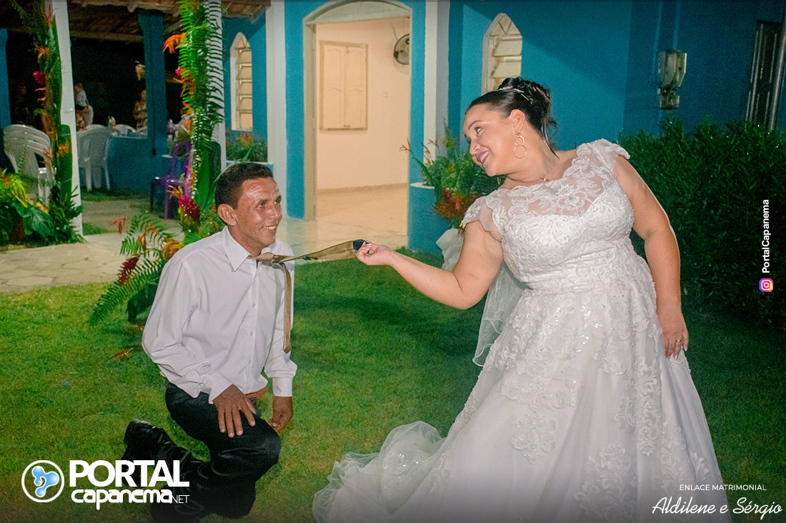 Enlace Matrimonial de Aldilene e Sérgio
