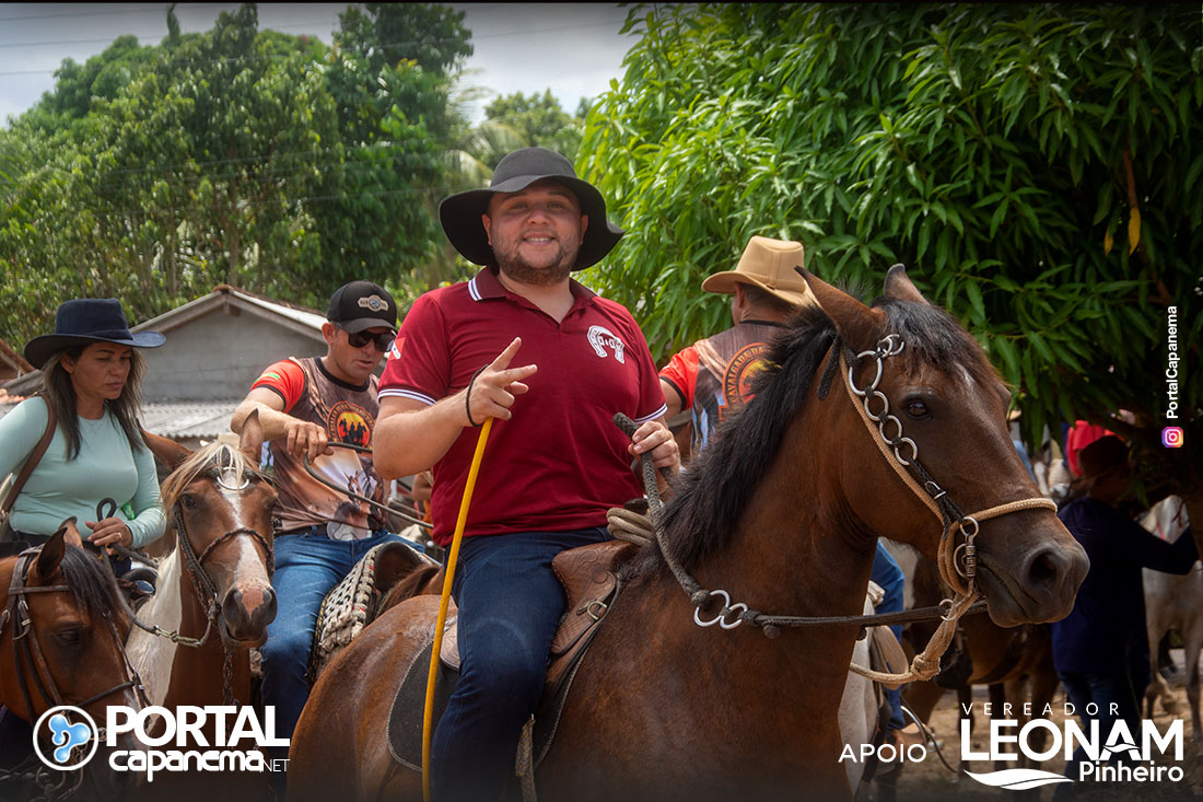 Leonam Pinheiro Acompanha Cavalgada da Comitiva Campo Verde