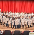 Instituto Evolução realiza cerimonia do jaleco para alunos do curso Tec. de Enfermagem.