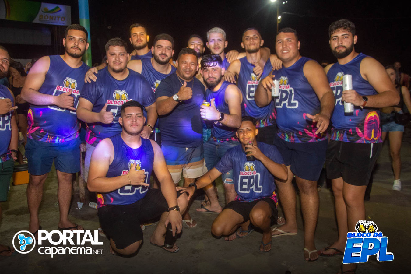Arrastão do Bloco da EPL em Bonito