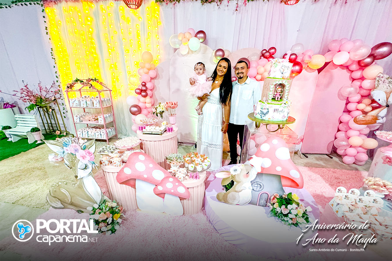 Aniversário de 1 aninho da Mayla