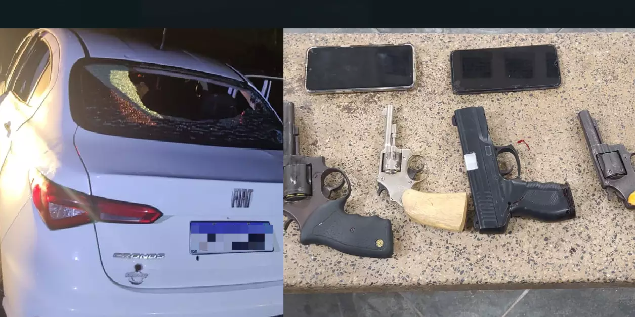 Homens sequestram motorista, tentam roubar loja e morrem em confronto com a PM, em Ananindeua