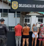 Quatro pessoas são presas suspeitas de associação criminosa, em Igarapé-Miri