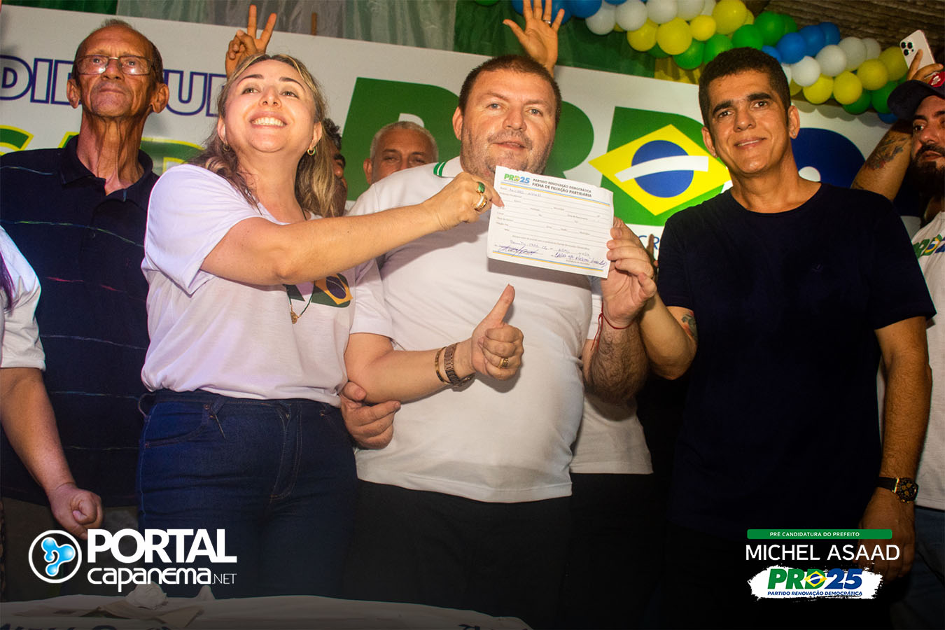 Pré-candidatura à reeleição de Michel Asaad para prefeito de Bonito/PA