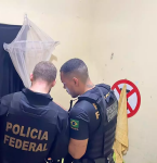 PF prende suspeito durante operação de combate ao abuso sexual infantil em Capanema
