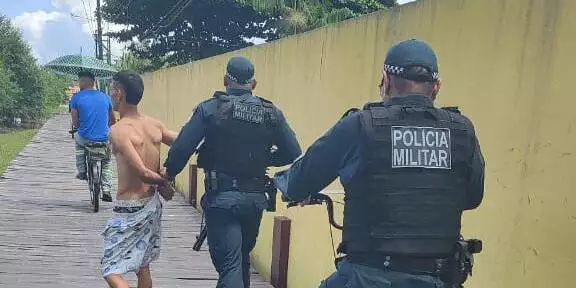 Suspeito ameaçar mulher após tentar invadir residência é preso no Marajó