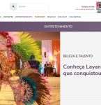 Capanemense Layane é destaque na imprensa estadual