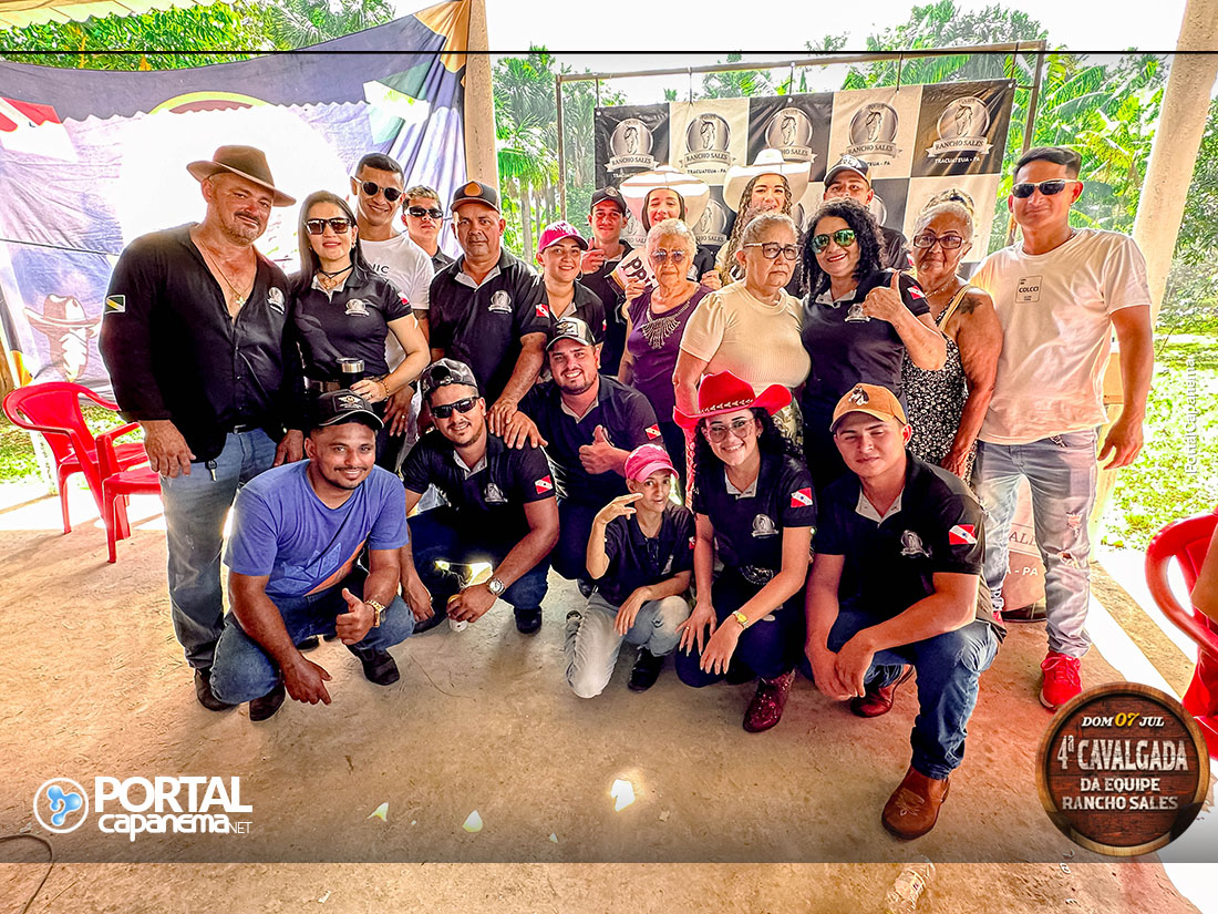 4ª Cavalgada da Equipe Rancho Sales em Tracuateua