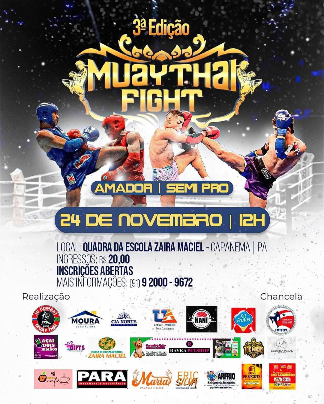 3ª Edição MuayThai Fight