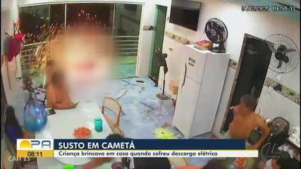 Criança sofre descarga elétrica ao encostar objeto em fiação durante brincadeira no Pará