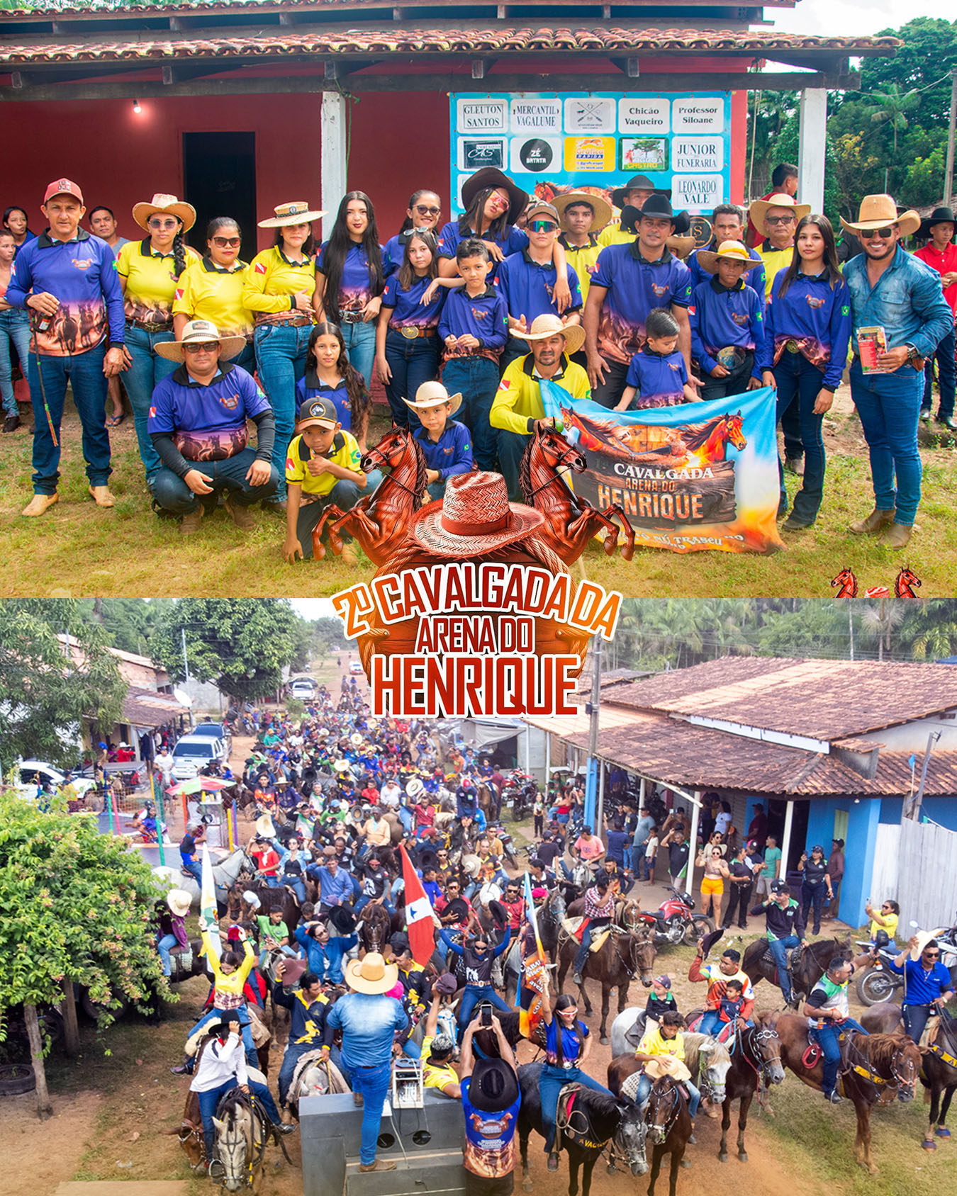 2ª Cavalgada da Arena do Henrique, Vila Faveiro, Viseu/PA
