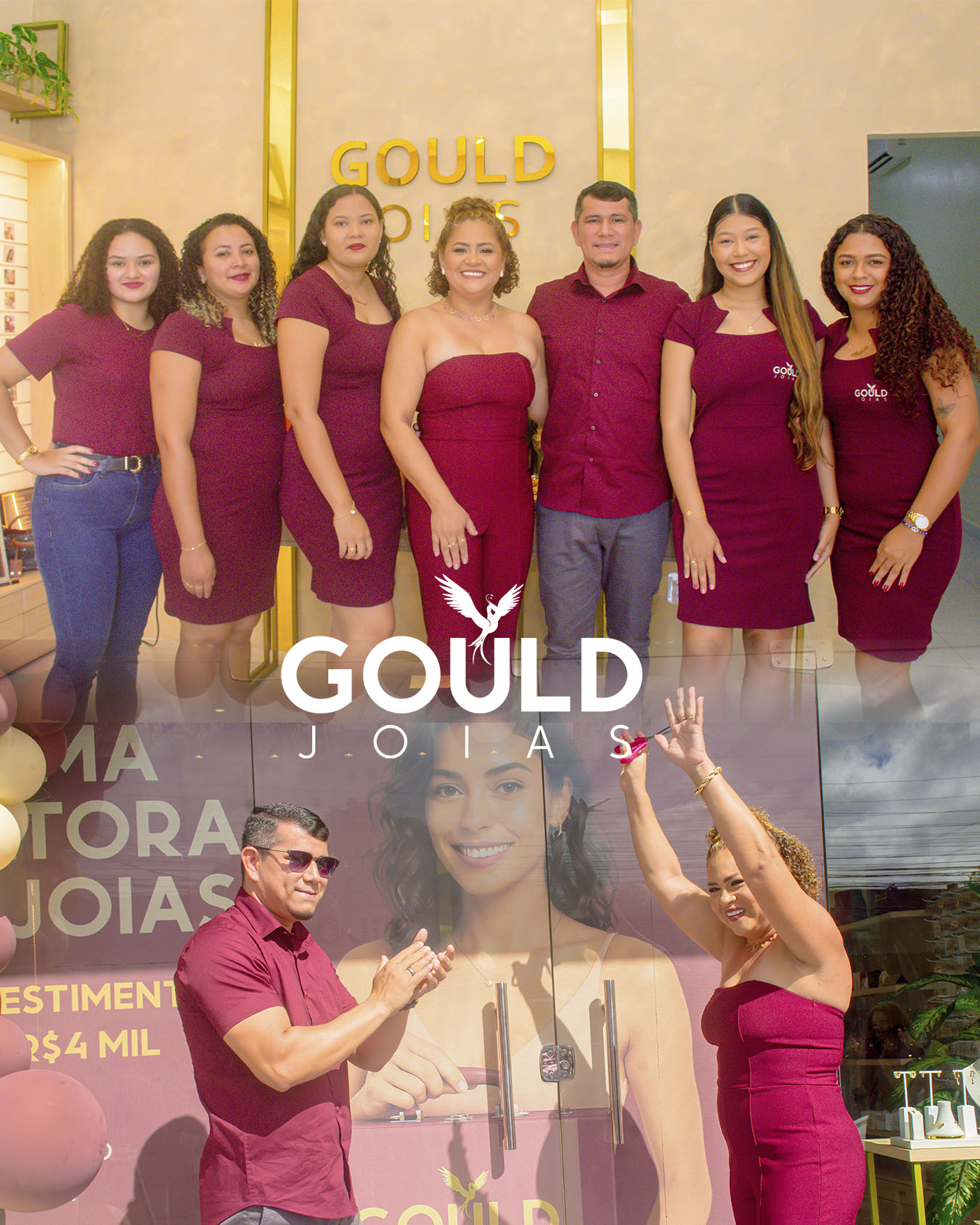 Gould Joias reinaugura showroom em grande estilo no centro de Capanema
