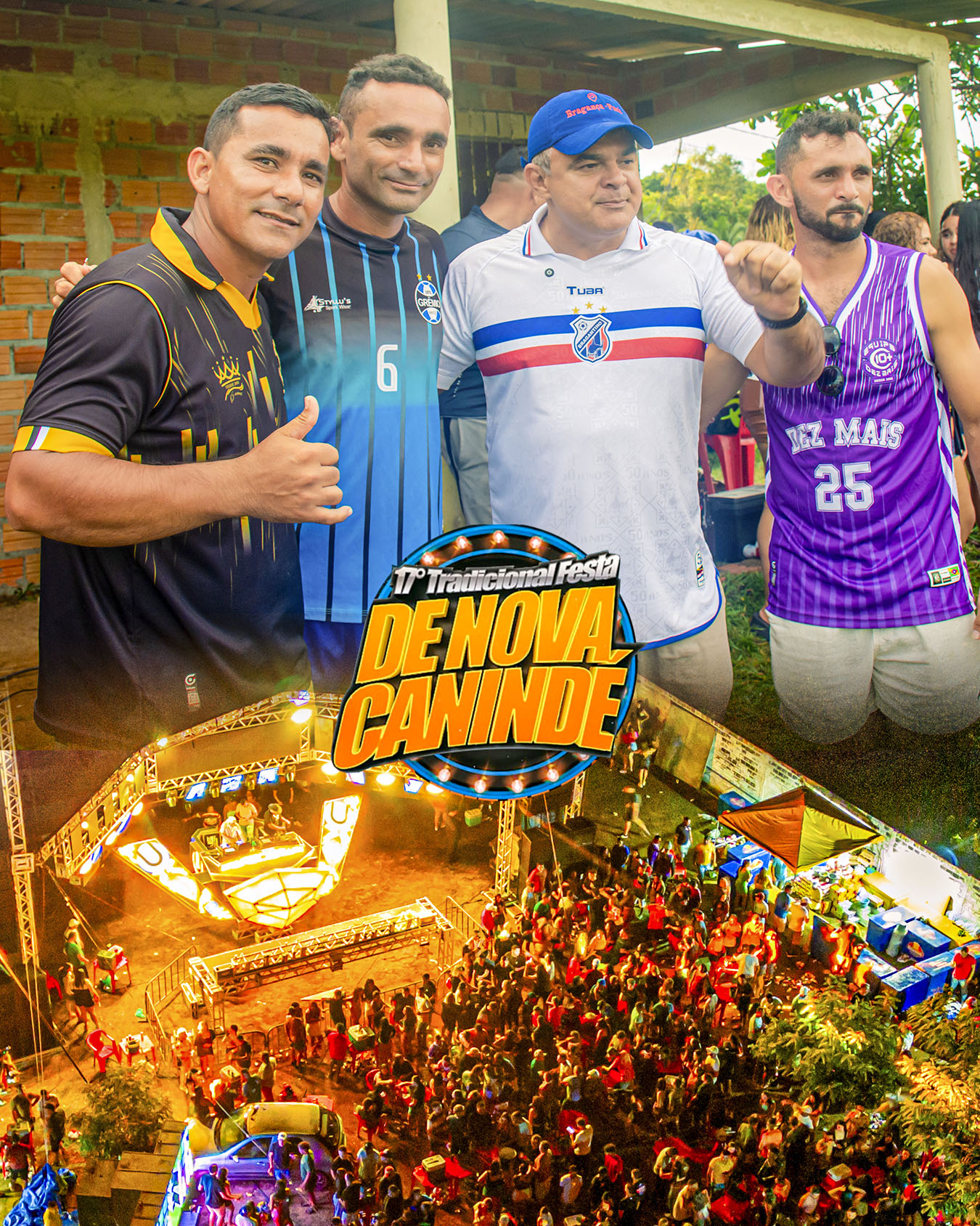 17ª Tradicional Festa de Nova Canindê agita Bragança com Lançamento do novo Ouro Negro