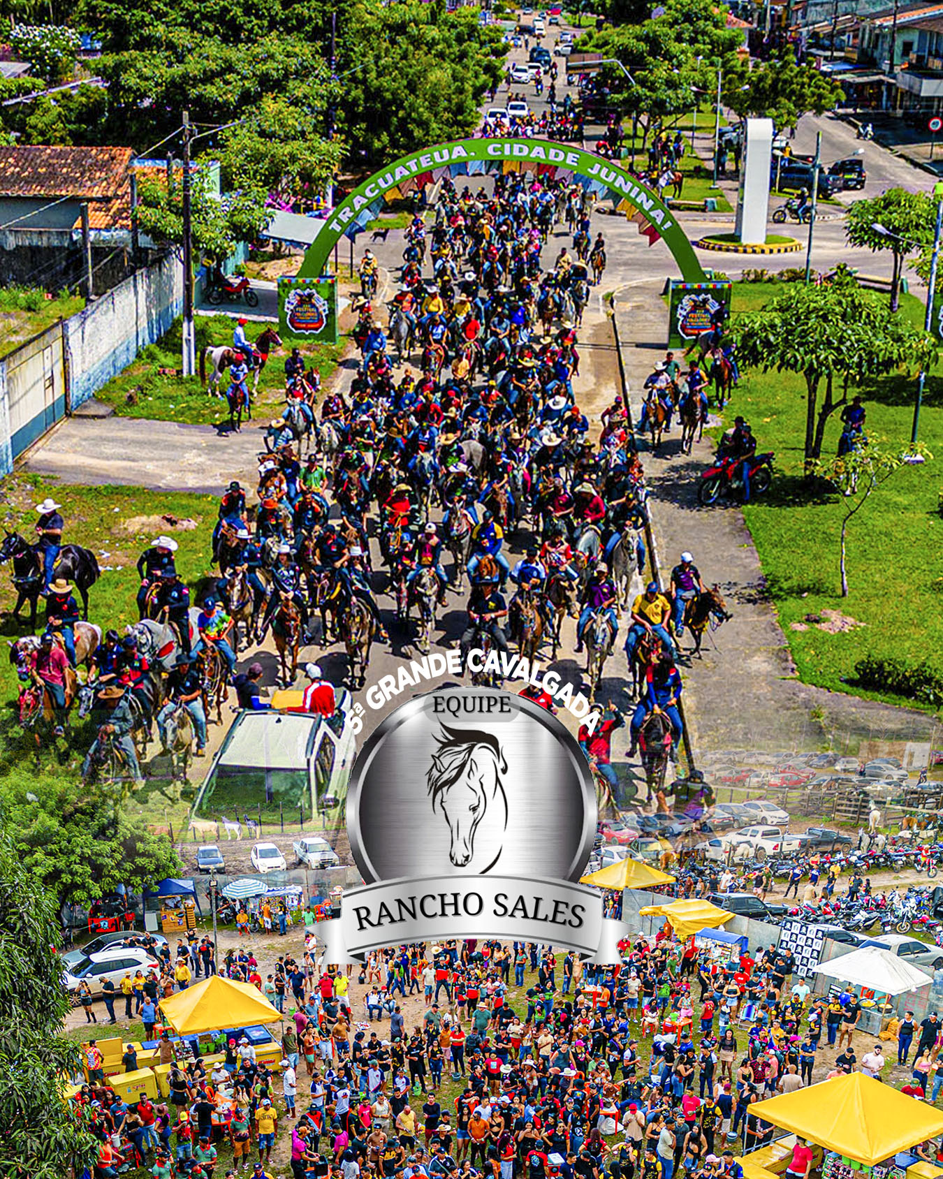 5ª Cavalgada da Equipe Rancho Sales é sucesso em Tracuateua