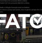 É #FATO: Hotel Nota 10, em Belém, mudou nome para Hotel COP 30 e aumentou diária de R$ 70 para R$ 6,3 mil
