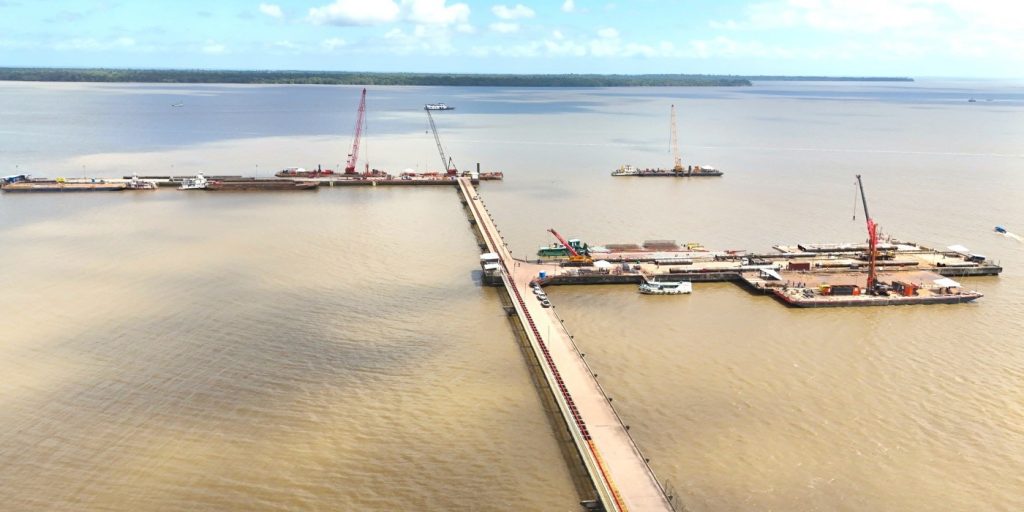 Jornalista é detido em área de construção de porto que receberá navios-cruzeiro na COP 30