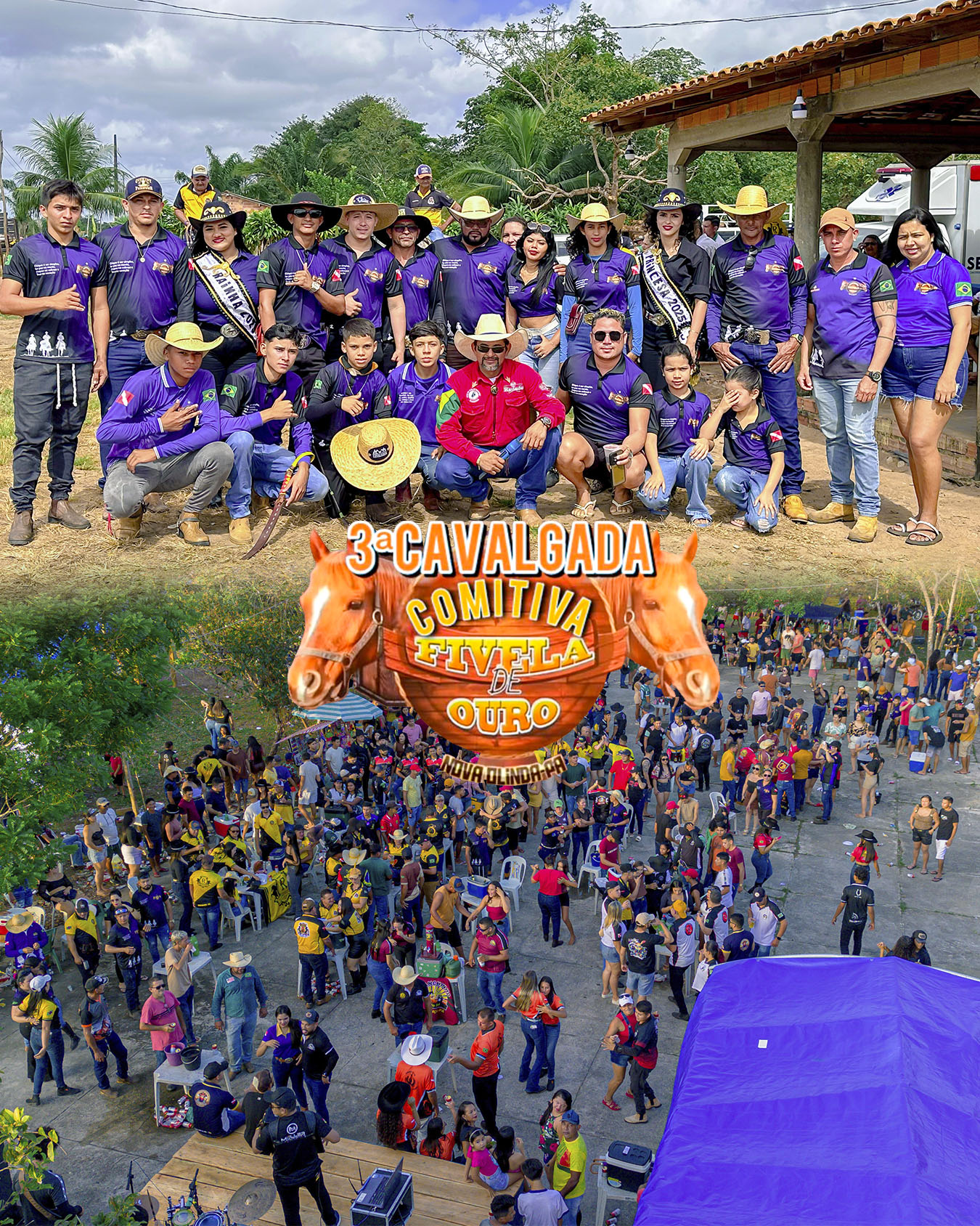 Sucesso absoluto: 3ª Cavalgada da Comitiva Fivela de Ouro movimenta Nova Olinda-PA
