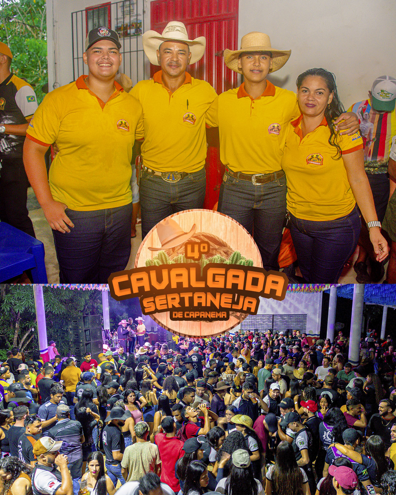Sucesso total na 4ª Cavalgada Sertaneja de Capanema