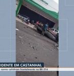Quatro pessoas ficam feridas após acidente envolvendo motorista embriagado em Castanhal, no PA