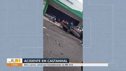 Quatro pessoas ficam feridas após acidente envolvendo motorista embriagado em Castanhal, no PA