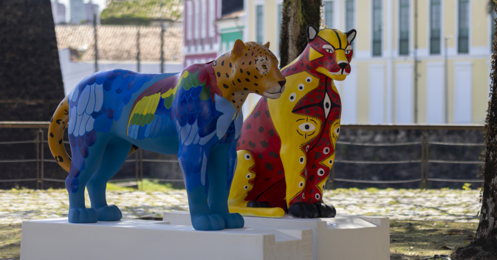Onças-pintadas vão colorir Belém durante a COP 30. Saiba detalhes!