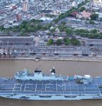 'Atlântico', maior navio de guerra da América Latina, dará apoio à COP 30 em Belém