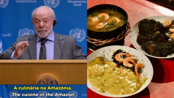 VÍDEO: Lula exalta culinária paraense em Nova York